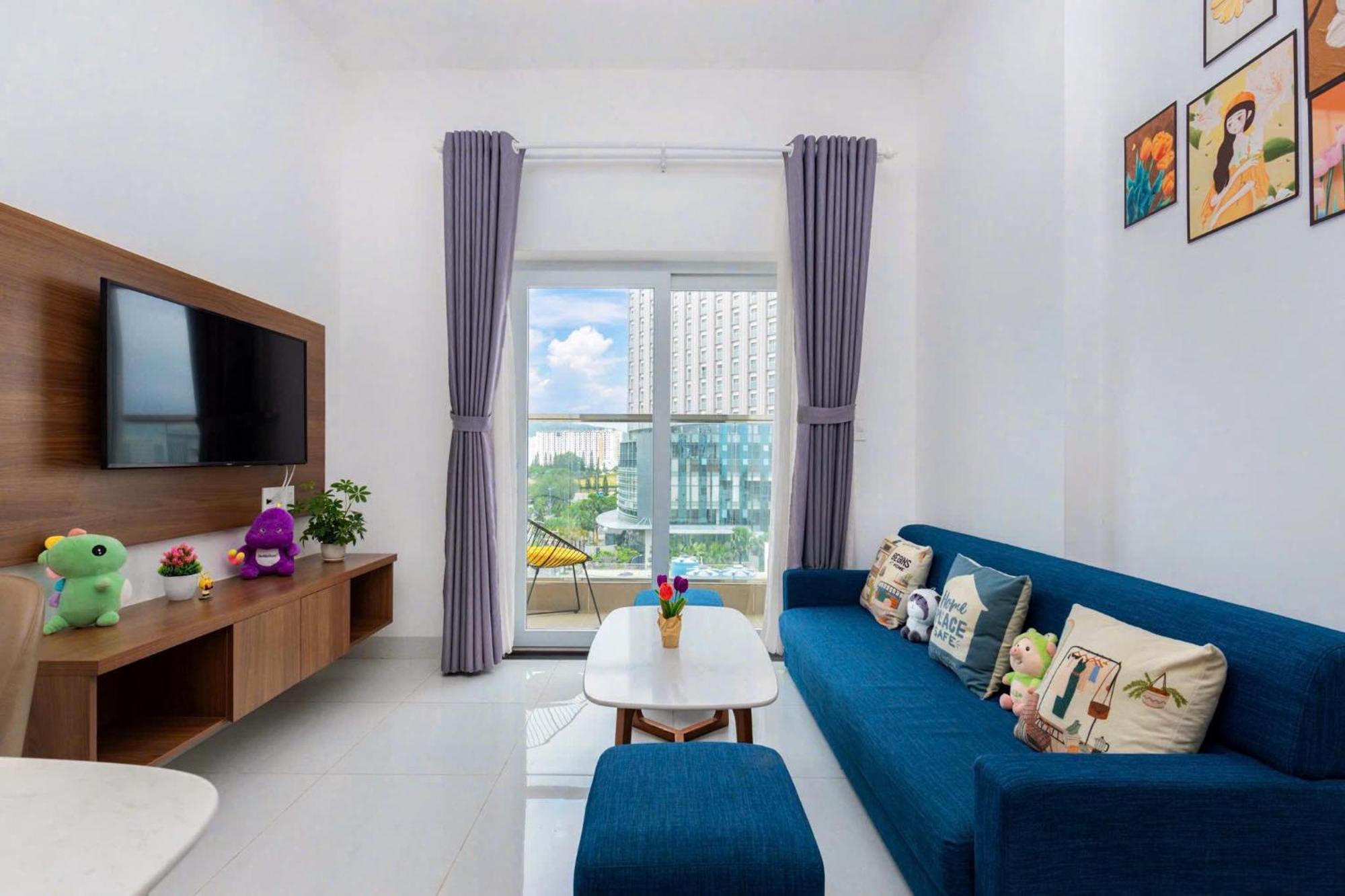 Mermaid Seaview Apartment Vung Tau - Blue Homestay Dış mekan fotoğraf