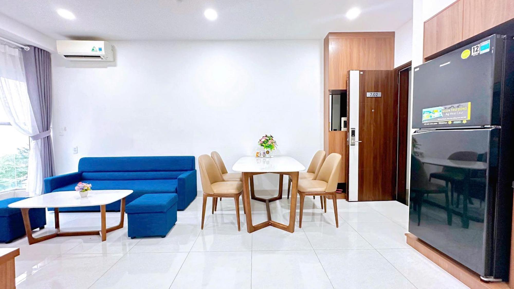 Mermaid Seaview Apartment Vung Tau - Blue Homestay Dış mekan fotoğraf