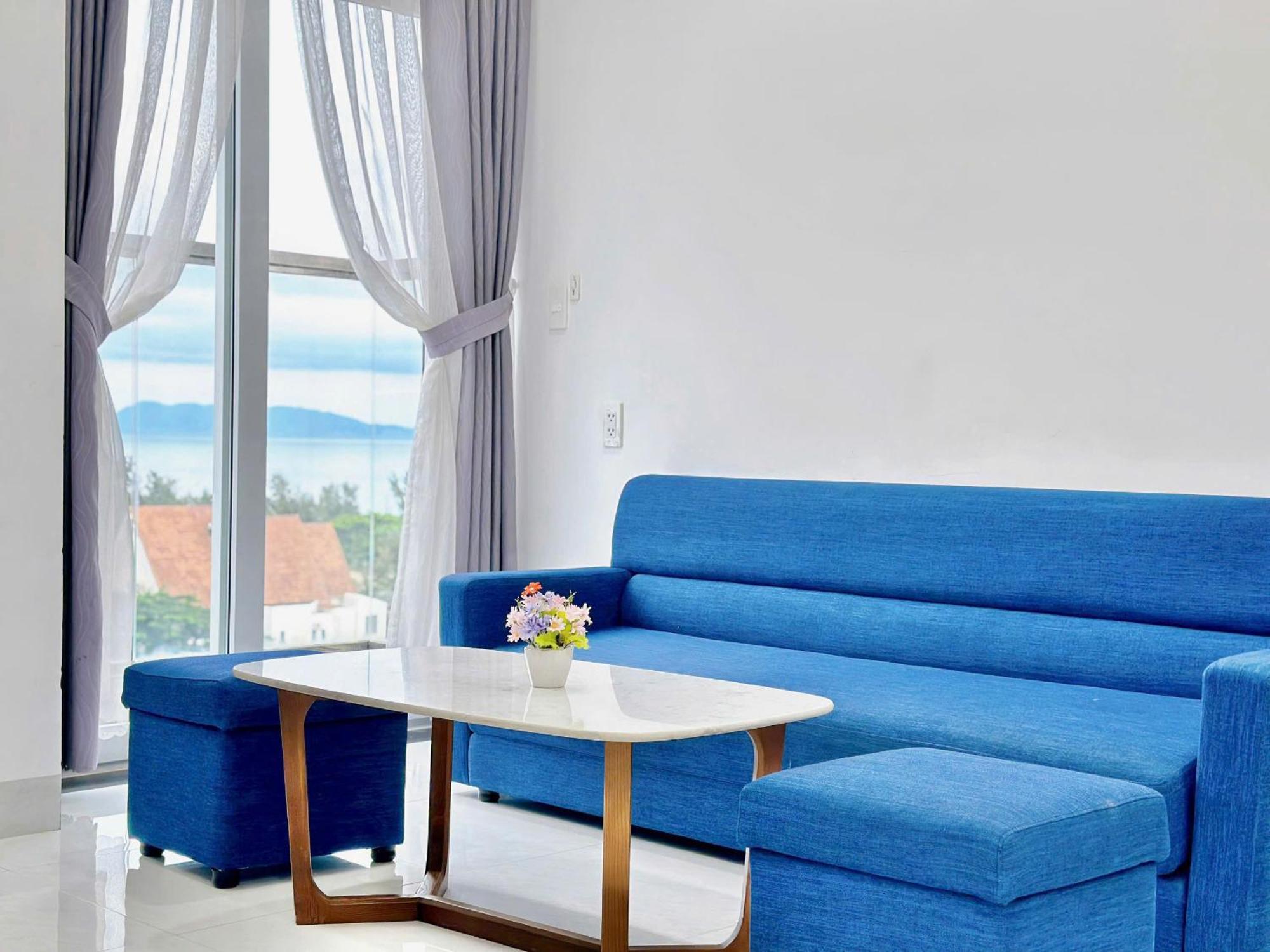 Mermaid Seaview Apartment Vung Tau - Blue Homestay Dış mekan fotoğraf